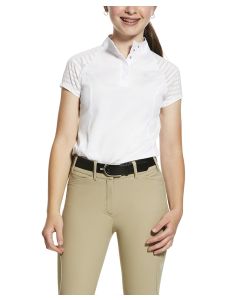 Ariat Girls Aptos Short Sleeve Vent Show Shirt