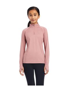 Ariat Youth Lowell 2.0 1/4 Zip Baselayer Solid Shirt