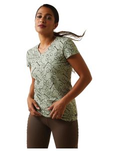 Ariat Ladies Snaffle Short Sleeve Shirt