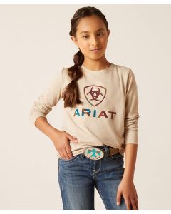 Ariat Girls Serape Shield Long Sleeve Shirt