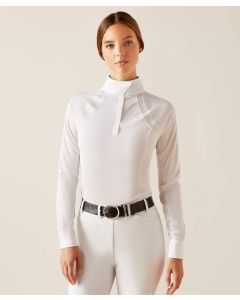 Ariat Ladies Sunstopper Pro 2.0 - 1/4 Zip Long Sleeve Show Shirt