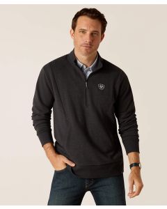 Ariat Mens Friday Cotton 1/2 Zip Sweatshirt