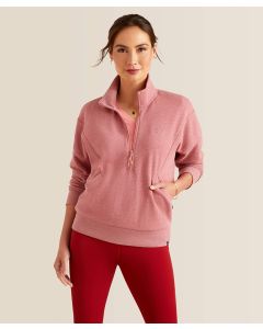 Ariat Ladies Friday Cotton 1/2 Zip Sweatshirt