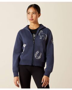 Ariat Youth Spiffy Full Zip Sweatshirt
