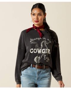 Ariat Ladies Canvas Oversized Long Sleeve T-Shirt