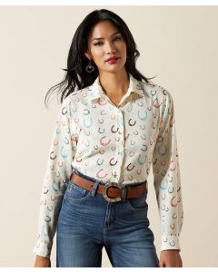 Ariat Ladies Homestyle Long Sleeve Shirt