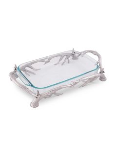 Arthur Court Antler Pyrex Holder (3 Qt)