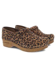 Dansko Professional Leopard Suede