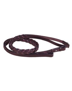 Tory Extra Long Laced Reins - 72"