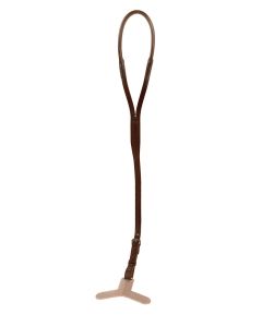 Tory Leather Crupper With Metal T-Plate (Horse Size)