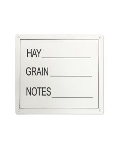 Feed Card-Nameplate-Plaque