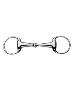 Hollow Mouth Lightweight 23mm Eggbutt Snaffle Bit