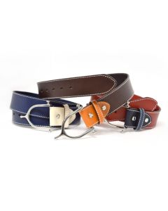 LILO Inglesa Spur 1.5" Belt w/ Silver Buckle