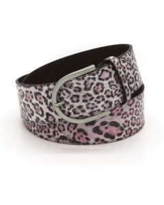 Tailored Sportsman Pink Leopard Belt