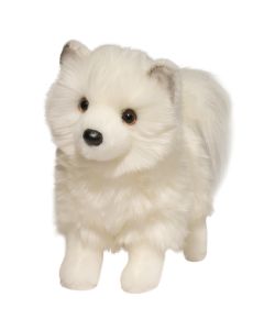 Douglas Toy Phoebe the White Pomsky Plush