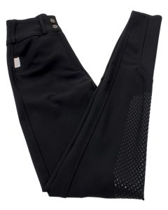Tailored Sportsman Ladies Techlight Mid Rise Front Zip Bootsock Breech -Silicone