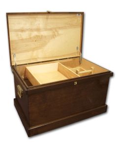 Phoenix West Heritage Medium Tack Trunk w/ Brass Trim