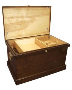 Phoenix West Heritage Medium Tack Trunk w/ Brass Trim