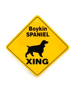 Noble Beast Boykin Spaniel Aluminum Sign (12" x 12")