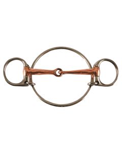 Jack's Dexter Copper Mouth Ring Racing Bit