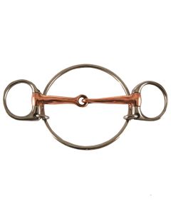 Jack's Dexter Copper Mouth Ring Racing Bit