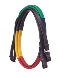 Kincade Rainbow Reins With Buckle