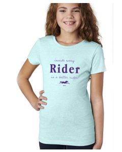 Stirrups Girls Fitted Short Sleeve Tee - 2024