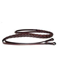 Nunn Finer Reins Laced Fancy Rubber Lined Bella Donna