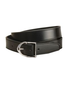 Tory Nickel Stirrup Buckle 1.5" Leather Belt