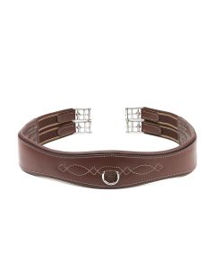 Atherstone Leather Overlay Girth