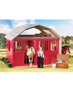 Breyer Delux Painted Two-Stall Wood Barn