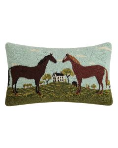 Peking Handcraft Hook Pillow with Poly Filler (12 x 20)