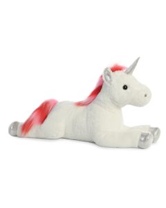 Aurora Super Flopsie 27" Velvet Swirls Unicorn