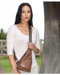 Liz Soto Lori Sling Cross Body Bag With Adjustable Strap