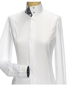 Essex Ladies Coolmax Performance Show Shirt w/ Wrap Collar