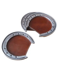 Horseshoe Coasters - Set of 4