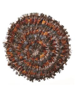 Pheasant Park Set of 6 Round Decorative Mats