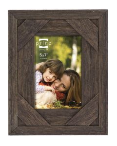 Barnes Distressed Antique Brown 5 x 7 Frame