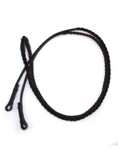 Perri's Leather Braided Rein 5/8"