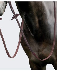 Prestige Fancy Stitched Rubber Reins