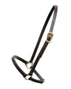 Walsh Leather Grooming Halter, Double Stitched 3/4 inch