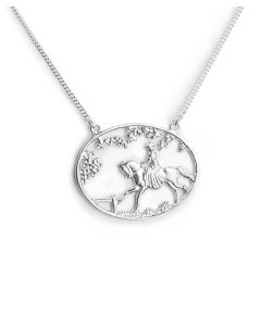 Loriece Silver Ride In The Park Necklace