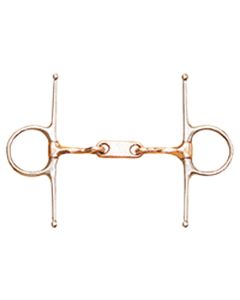 Centaur® Full Cheek Slow Twist Dr Bristol Mouth Copper Bit