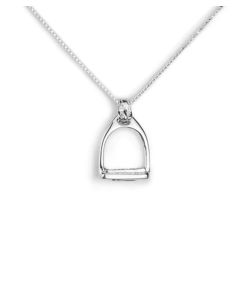 Loriece English Stirrup Horse Necklace