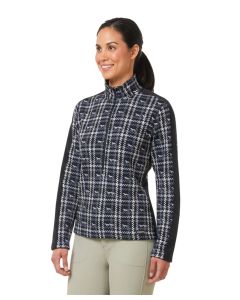 Kerrits Ladies Muzzle Nuzzle Fleece Half-Zip Riding Top - Print