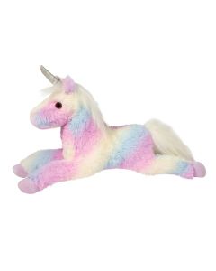 Douglas Toy Anita Rainbow Lying Unicorn