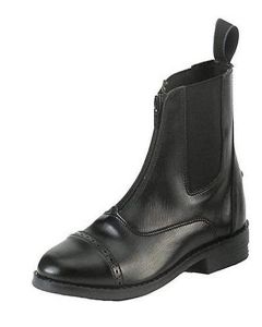 EquiStar Kids All Weather Zip Paddock Boot