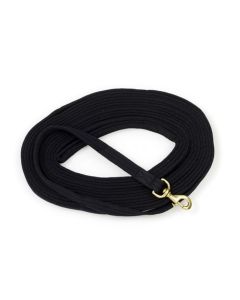 Centaur 35' Padded Lunge Line Black