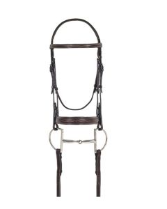 Ovation Elite Collection - Fancy Raised Padded Bridle With Reins