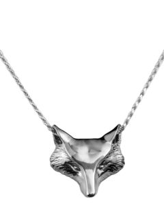 Loriece Fox Mask Slider Necklace